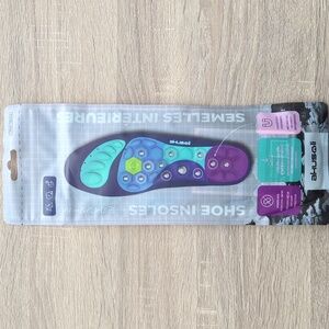 Akusoli Acupressure Insoles Arch Support And Work Boots Insoles S/M US: 5-10